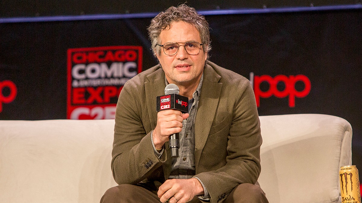 CHICAGO, IL - MARCH 01:  Actor Mark Ruffalo during C2E2 at McCormick Place on March 01, 2020 in Chicago, Illinois.  (Photo by Barry Brecheisen/WireImage)