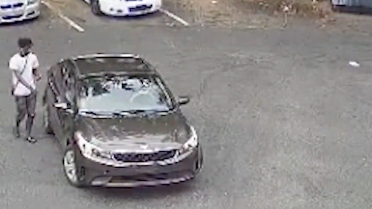 Atlanta police have released surveillance footage of one of the suspects they say are using a popular dating app to target members of the LGBTQ community. (Atlanta Police Department)