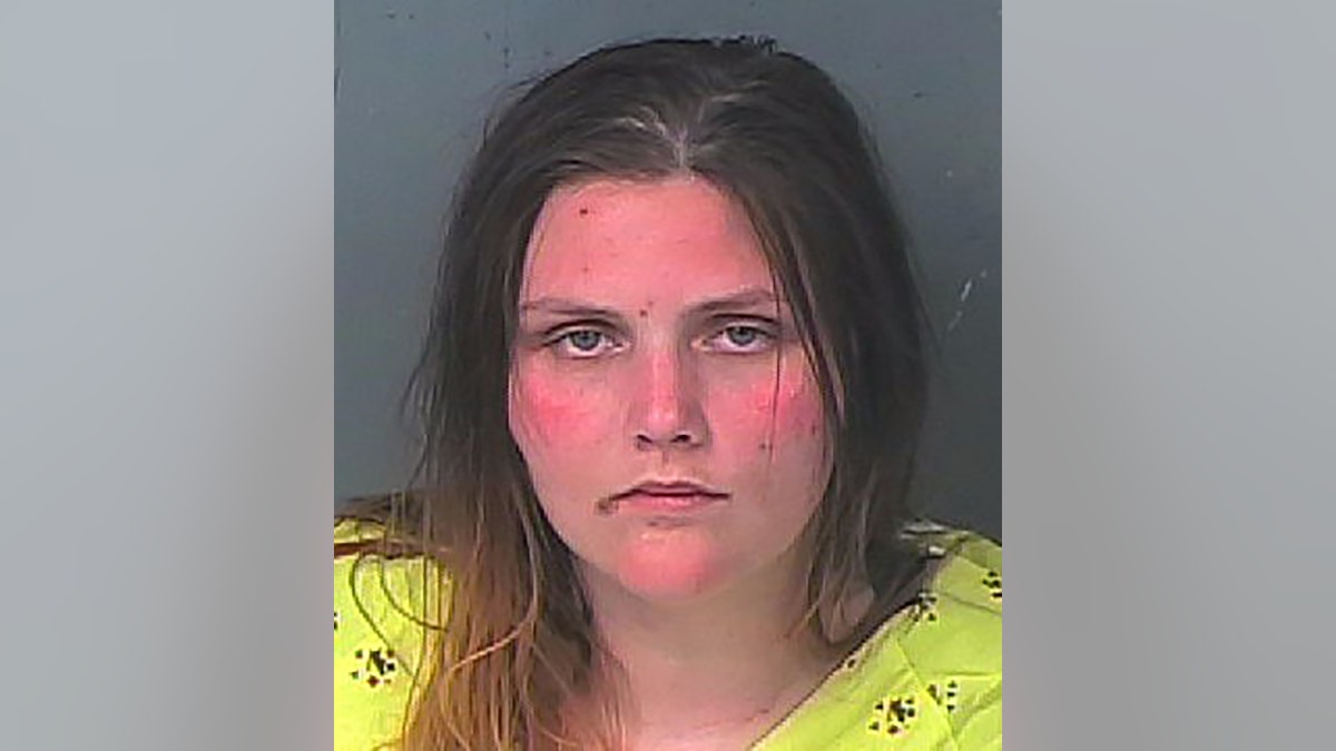 Rachael Lynn Stefancich, 24, was nearly naked when she was arrested following a high-speed chase on Saturday, troopers said.