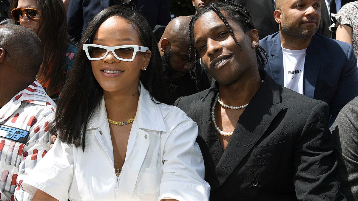 Rumors of romance between Rihanna and A$AP Rocky began last year.  (Photo by Pascal Le Segretain/Getty Images)