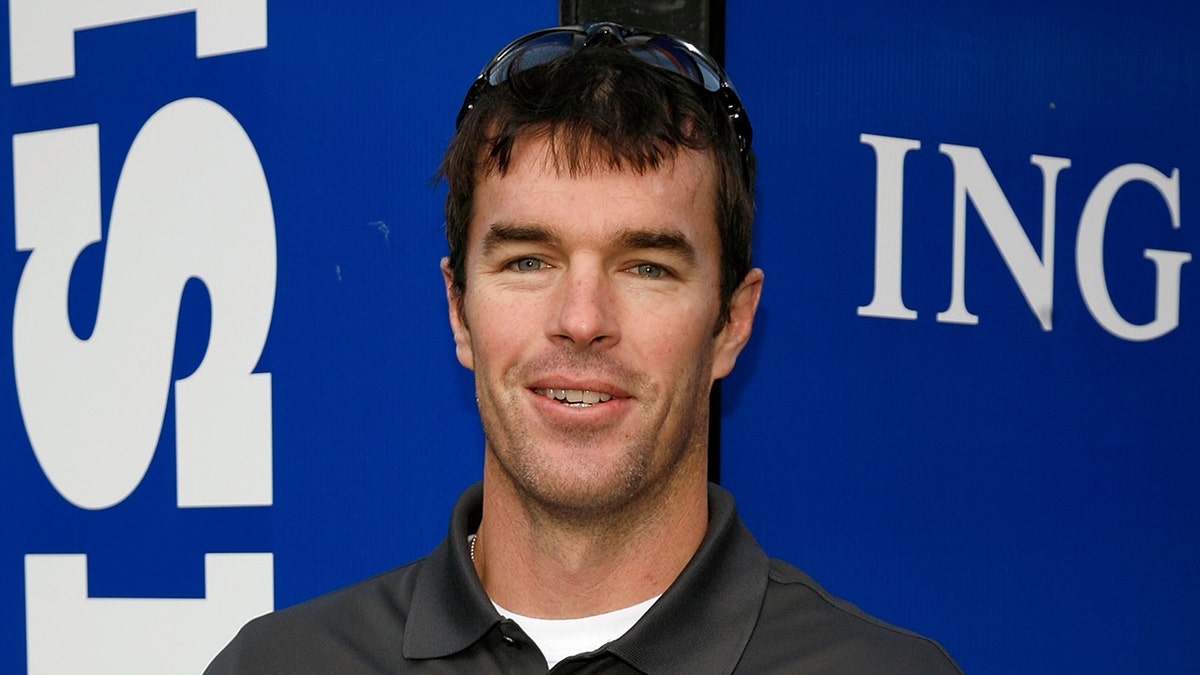 Ryan Sutter works as a firefighter near Vail. Colo.  (Photo by Andy Kropa/Getty Images)