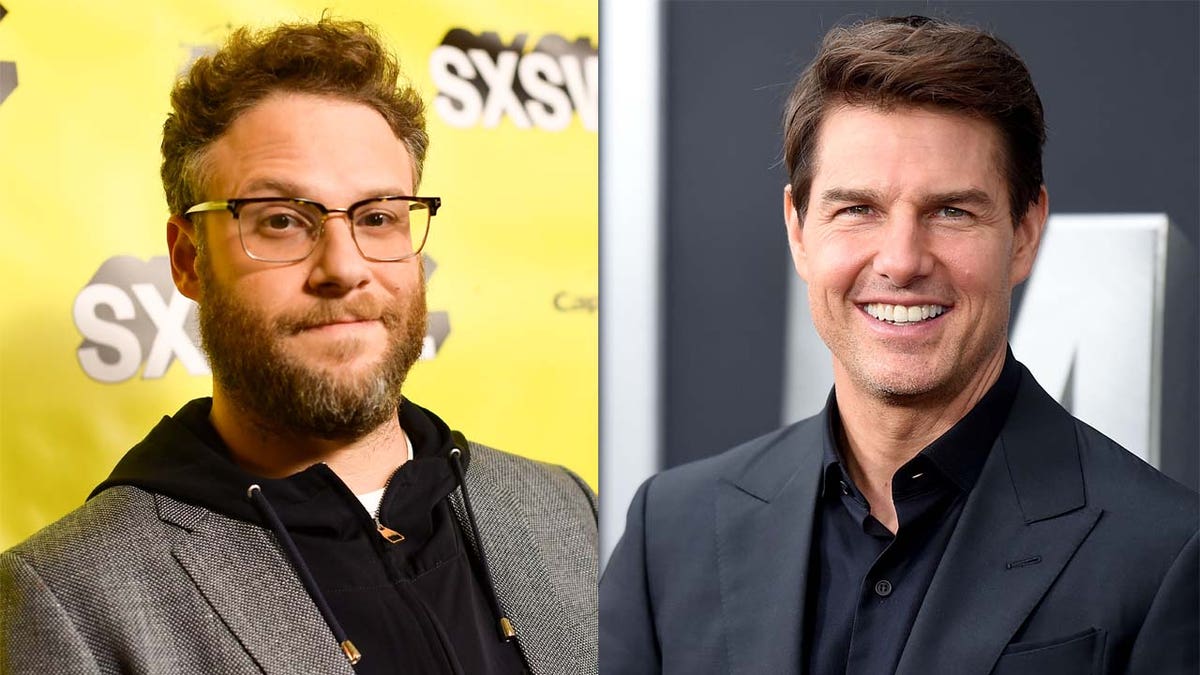 Seth Rogen and Tom Cruise