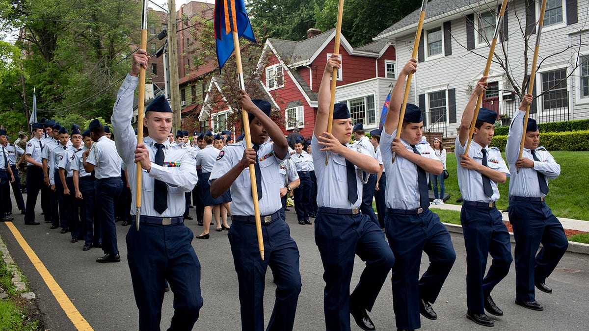 Staten Island's North Shore celebrates its 100th Memorial Day Parade on May 28, 2018. (Getty Images)