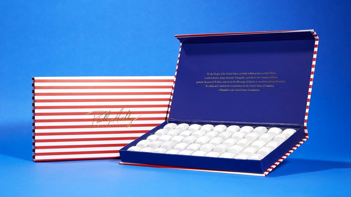 Phillip Ashley Chocolates has a rather patriotic collection of sweets that’s set to release in July. (Phillip Ashley LLC)