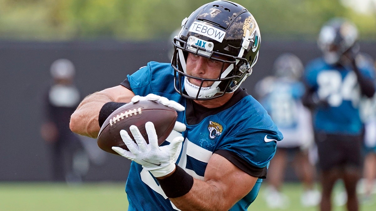 Tebow with Jacksonville