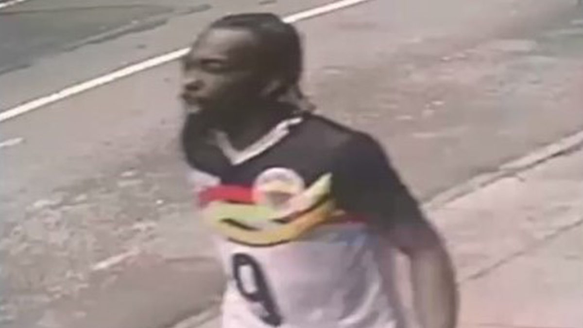 The New York Police Department released this photo of a person of interest in May 8 shooting in Times Square.
