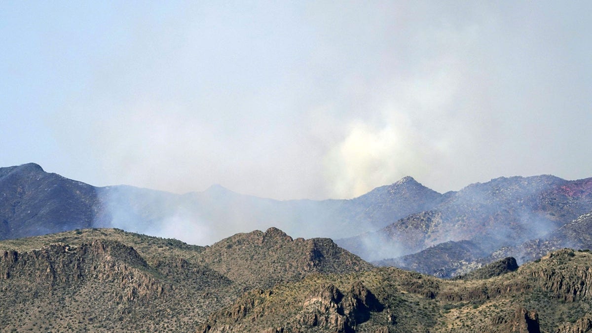 The Tussock Fire is burning about 8 miles southwest of Crown King. The fire had burned 3,500 acres and remained 0% contained as of Monday morning, May 10, 2021.Tussock Fire May 10, 2021