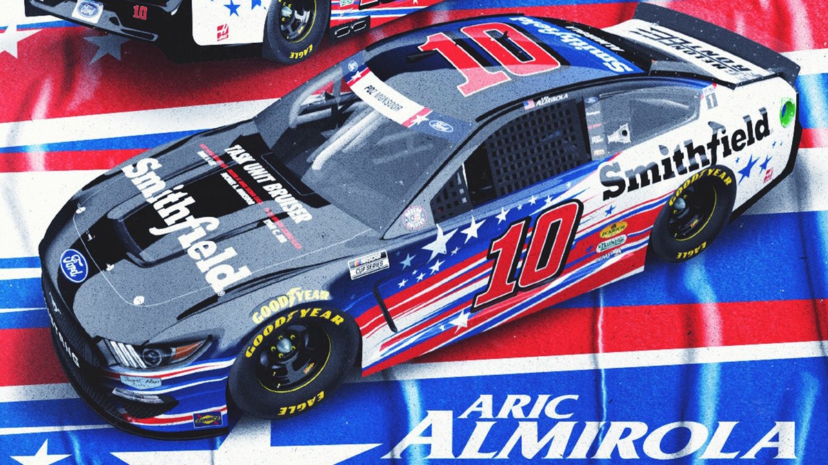 Aric Almirola's car will feature Navy SEAL Michael Monsoor's name during the Coca-Cola 600