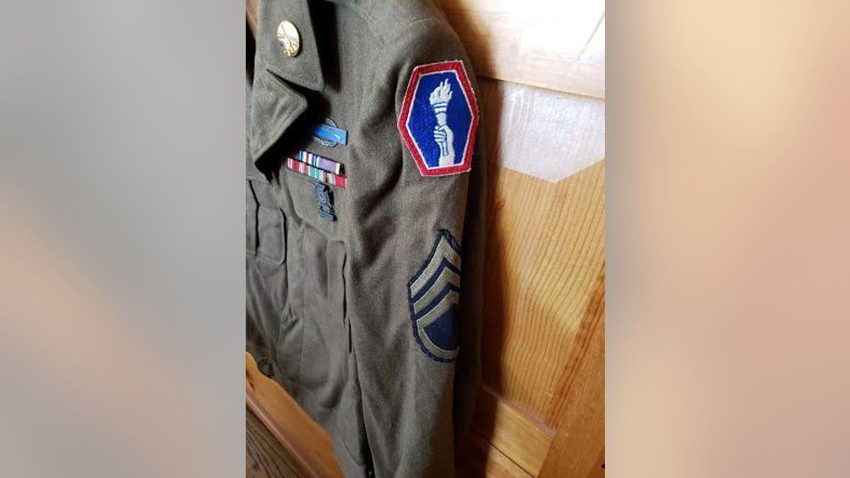 Tadashi Furuike's WWII military jacket.