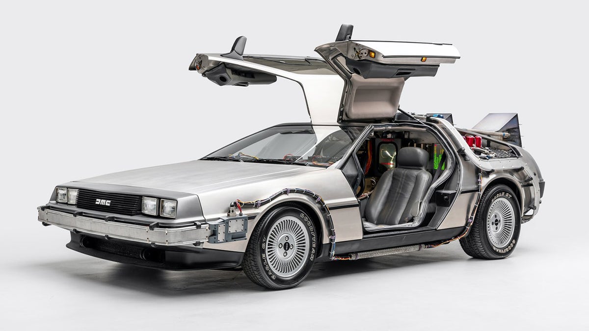 The original "Back to the Future" DeLorean is currently owned by Universal Pictures.