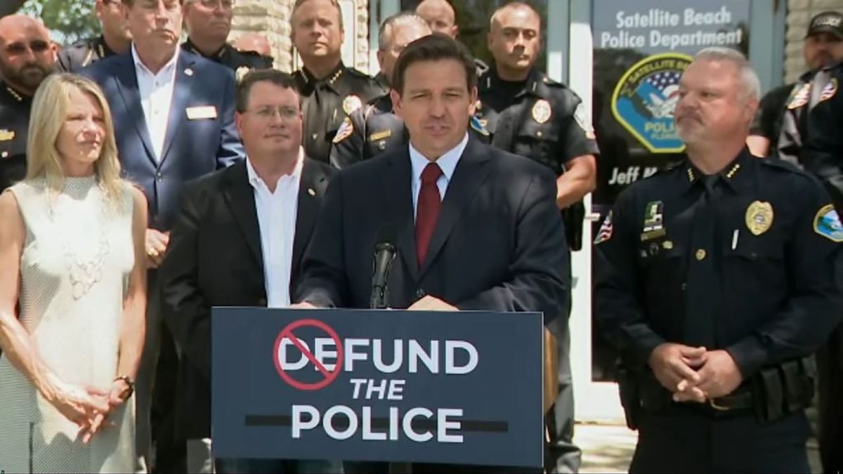 Florida Governor Ron DeSantis announced that his state would be funding the police and other first responders "and then some" with $1,000 bonuses for doing their life-saving work amidst the COVID-19 pandemic. 