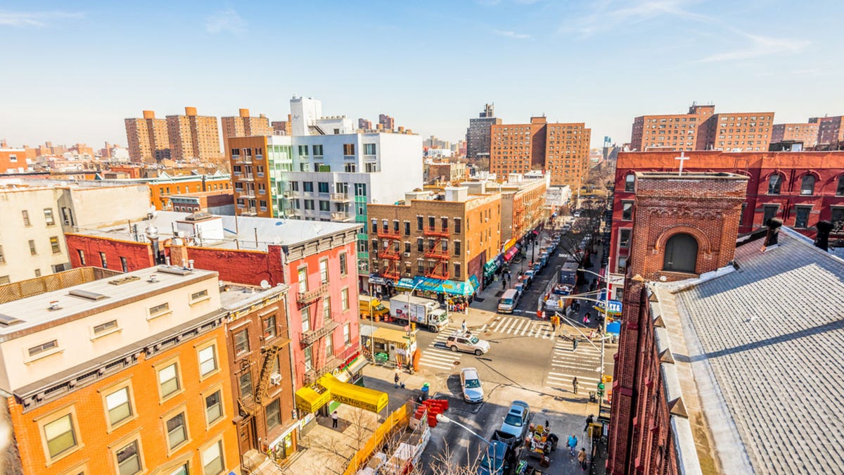 East Harlem from above