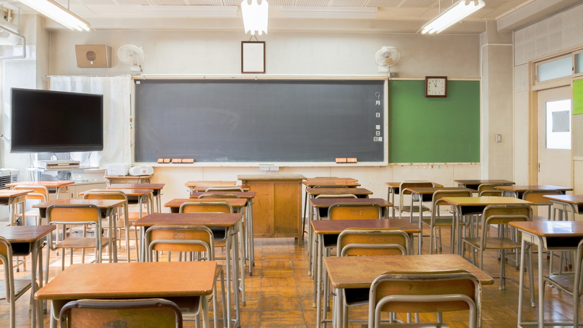 empty classroom file photo