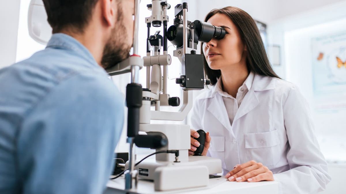 In the GenSight trial, an unnamed 58-year-old Frenchman received the optogenetic injection in one eye and was trained to use the goggles. (iStock)