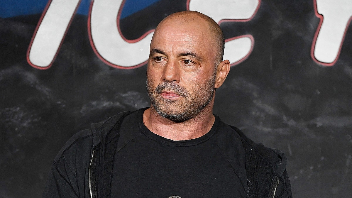 PASADENA, CA - JULY 11:  Comedian Joe Rogan performs during his appearance at The Ice House Comedy Club on July 11, 2018 in Pasadena, California.  (Photo by )