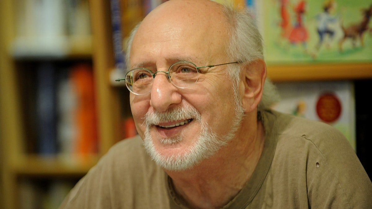 Musician Peter Yarrow attends a book signing for his new book "It's Raining, It's Pouring"  at McNally Jackson on August 1, 2012 in New York City. 
