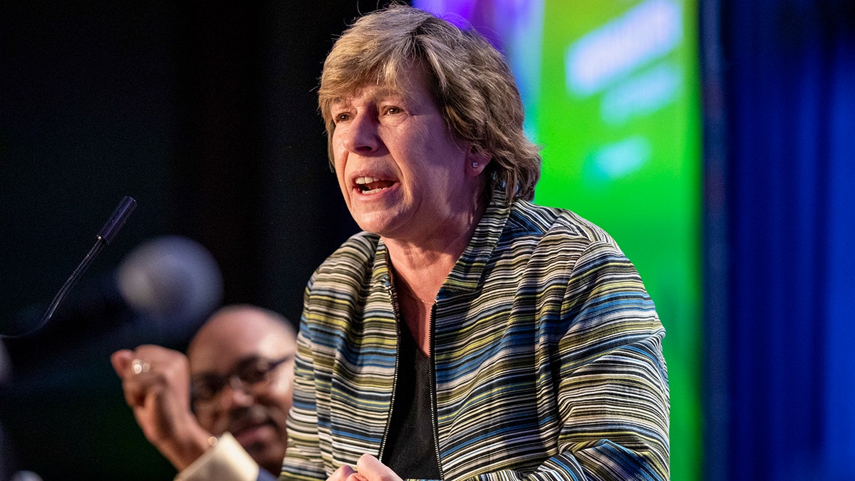 Randi Weingarten speaking