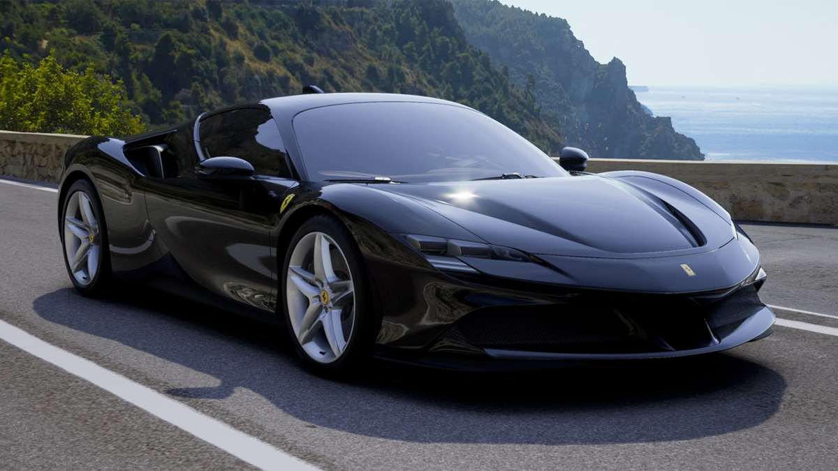 ferrari blak A black Ferrari 448 GTB, so beautiful | Ferrari 488, Ferrari ...