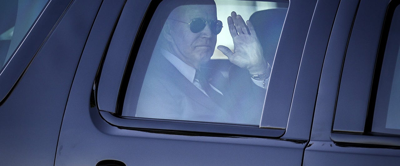 Biden’s 85-car motorcade ahead of summit shows libs are just lip-flapping: Boothe