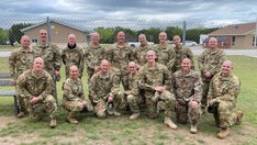 Soldiers shave heads for battle buddy's sister fighting cancer