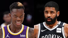 Lakers' Dennis Schroder done with Nets' Kyrie Irving after kerfuffle