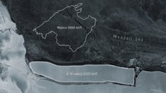 World’s largest iceberg breaks off Antarctic shelf