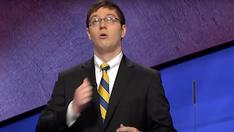 'Jeopardy!' contestant apologizes for boisterous behavior during 'Tournament of Champions'