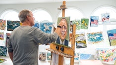 Former President George W. Bush paints portraits of immigrants to 'change the tone' of immigration debate