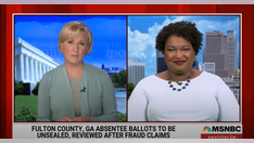 MSNBC brings on Stacey Abrams to bash Georgia election review while ignoring her refusal to concede