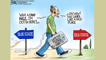 Political cartoon of the day: Shifting political winds