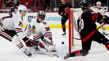 Aho, Hurricanes beat Blackhawks 5-2, Chicago eliminated