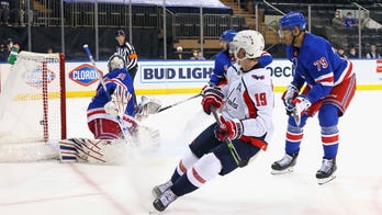 Sprong sends Capitals to 6-3 win, Rangers eliminated