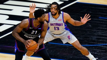 Embiid scores 29, 76ers beat Pistons for 8th straight win