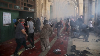 Jerusalem holy site violence injures hundreds of Palestinians, several Israeli officers
