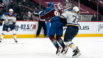 Avalanche's Nazem Kadri to have hearing after 'dangerous' hit on Blues' Justin Faulk