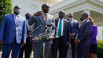 George Floyd’s family meets with Biden, Harris on anniversary of his death