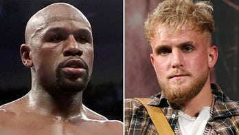 Floyd Mayweather, Jake Paul mix it up at PR event, champ shouts 'I'll kill you'