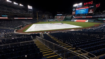 Streaker prances in rain at Nationals Park, attempts slick way to evade security
