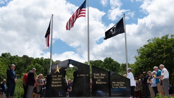 NC town unveils Gold Star Memorial for families who have lost loved ones