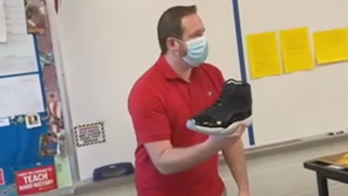 Kentucky high schoolers give AP U.S. history teacher pair of Air Jordans on the day of their final exam