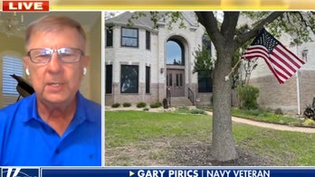 Texas HOA says veteran's American flag flying from tree violates violates state, US codes