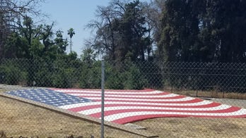 California teen refurbishes American flag in his local park for Eagle Scout project