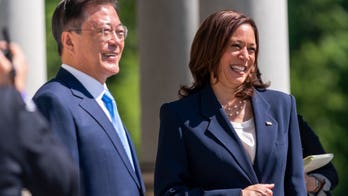 Kamala Harris wipes hand after greeting South Korean leader, faces Twitter backlash
