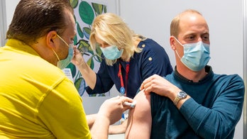 Prince William gets first dose of coronavirus vaccine
