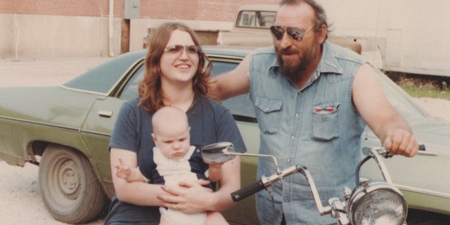 Lori Arnold with husband Floyd Stockdall and son Josh Stockdall in 1981.