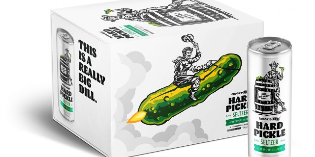 Brümate and Crook &amp; Marker have partnered to release a pickle-flavored hard seltzer called Afternoon Dillight this summer.