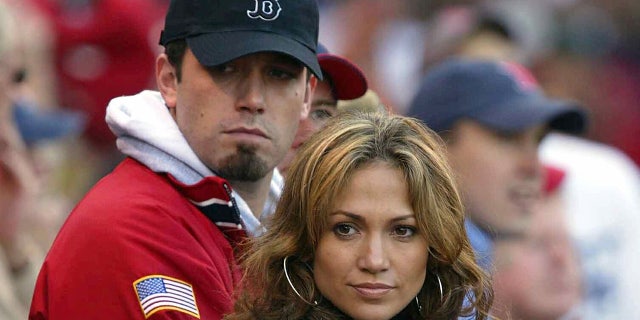 Ben Affleck and Jennifer Lopez attended a baseball game at Fenway Park in Boston, Mass. on Oct. 11, 2003, around the time they postponed their wedding.