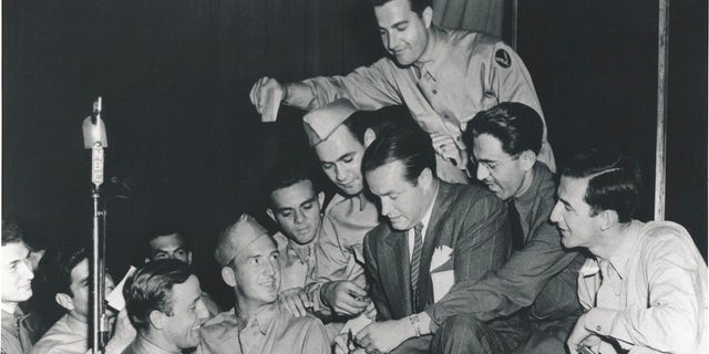 Bob Hope entertained American troops, as well as visited them at the hospital and befriended their loved ones.