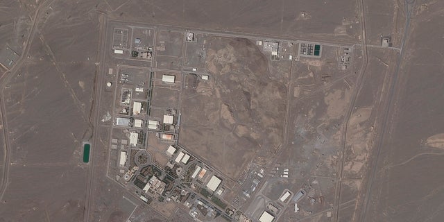 Satellite photo provided from Planet Labs Inc. shows Iran's Natanz nuclear facility. 