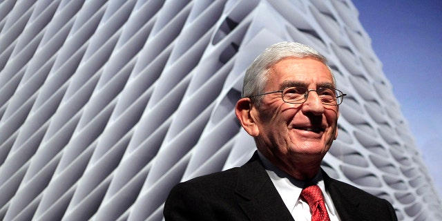 Billionaire Eli Broad, who died Friday, is seen in Los Angeles, Jan. 6, 2011. (Associated Press)